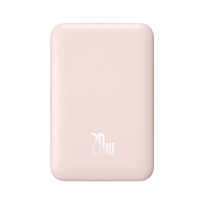 Mini magnétique sans fil charge rapide alimentation mobile 2-en-1 10000mAh forte adsorption