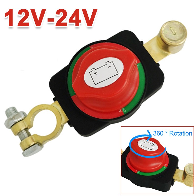 12V 24V batterie de voiture déconnecter S sorcière coupé Isolator Marine camion camping-car bateau