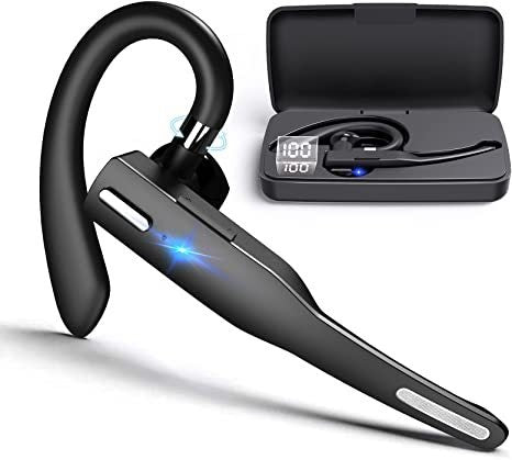 Business Ear-monté casque Bluetooth à une oreille Réduction du bruit