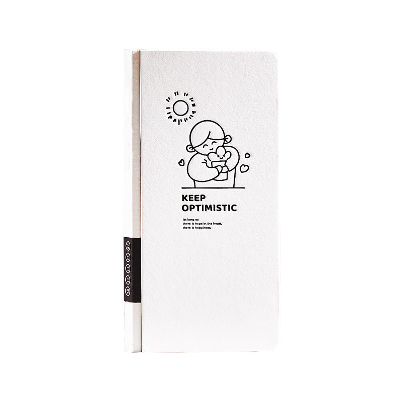 Livre Petit Livre blanc Simple Style Plaid Journal Livre Notebook pour enfants