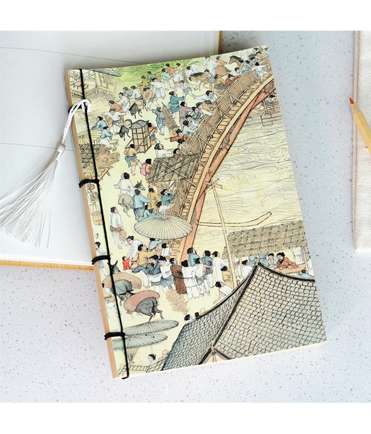 Rétro Peintre Célèbre Ligné Ledger de main antique