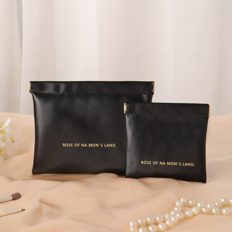 Portable petit sac cosmétique et rouge à lèvres