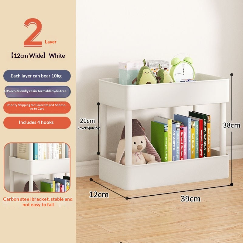 12cm White-2 Layersdesktop VersionPetit panier sac de rangement