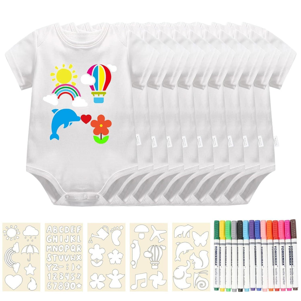 Pack of 10 painting overalls