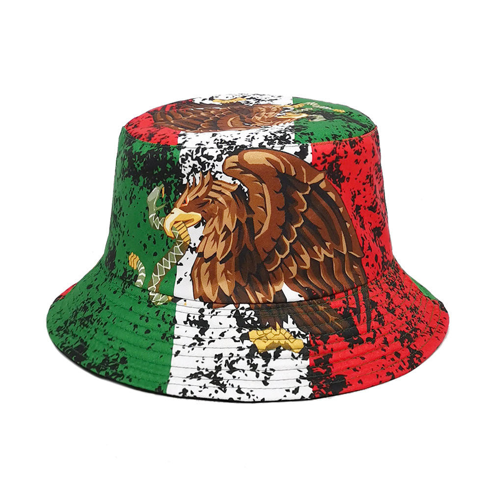 Eagle Pattern European and American Retro Chapeau de seau de mode nostalgique