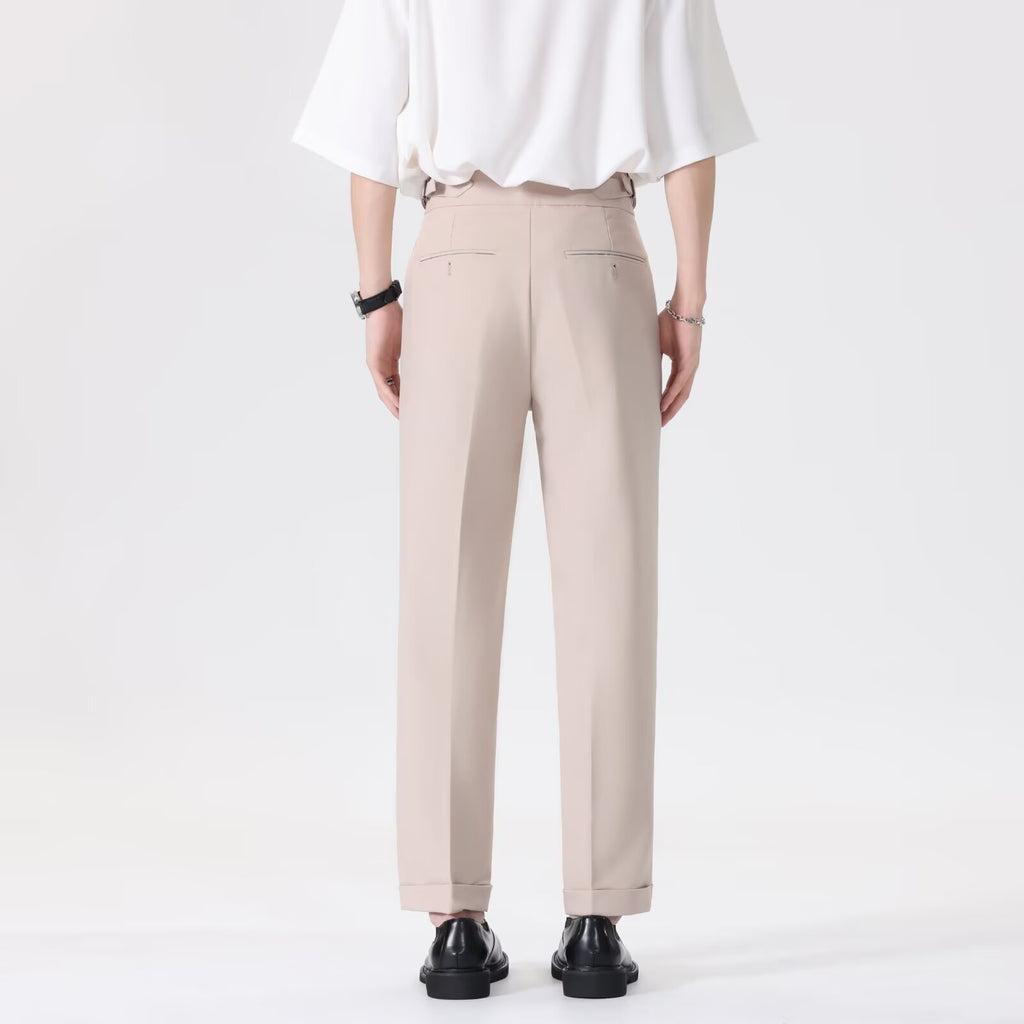 Pantalons de costume drapés Pantalons pour hommes
