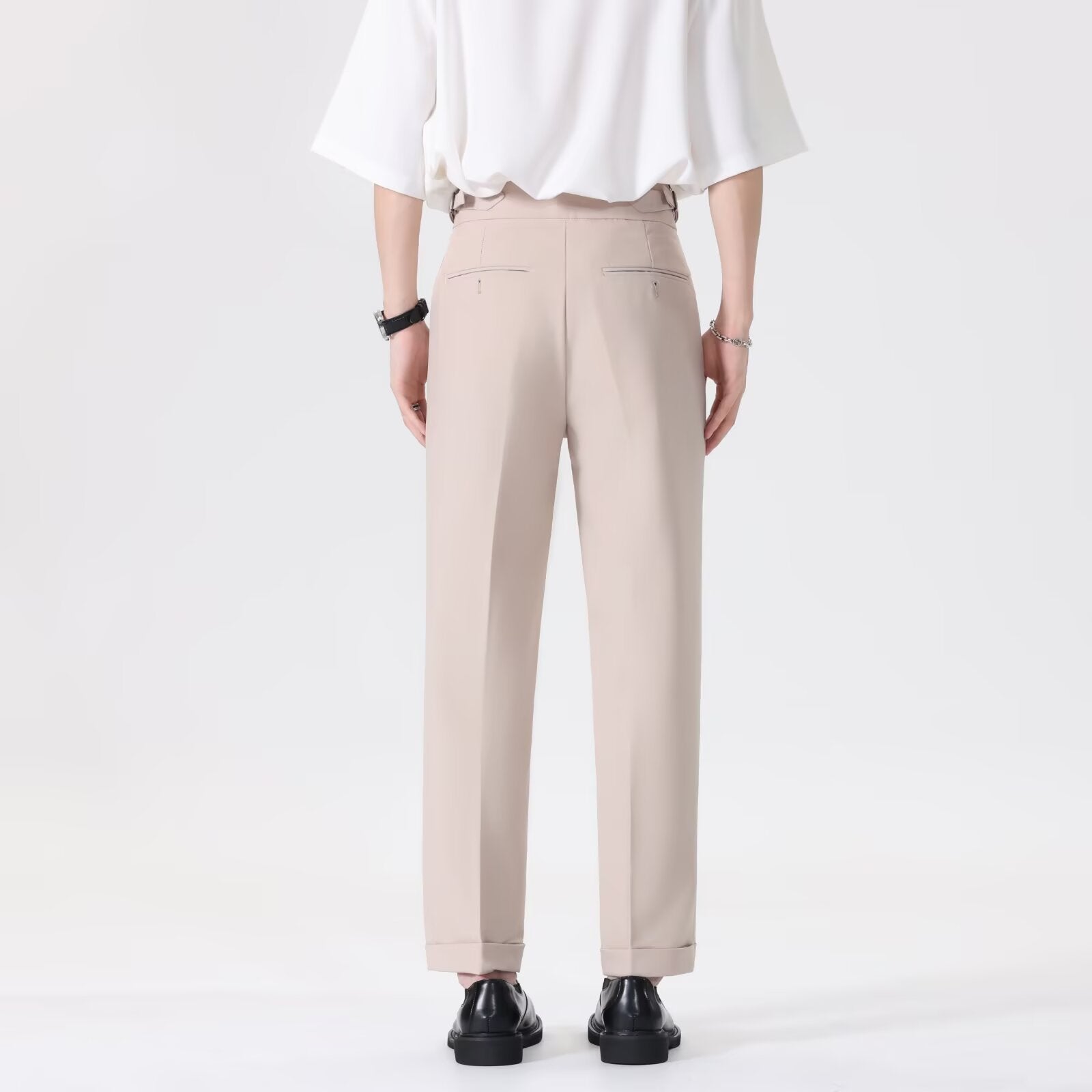 Pantalons de costume drapés Pantalons pour hommes