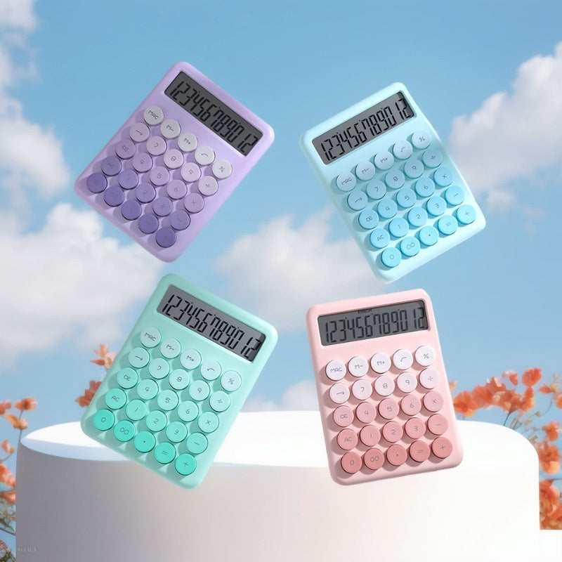 Belle Dopamine Gradient Color Desk Calculatrice