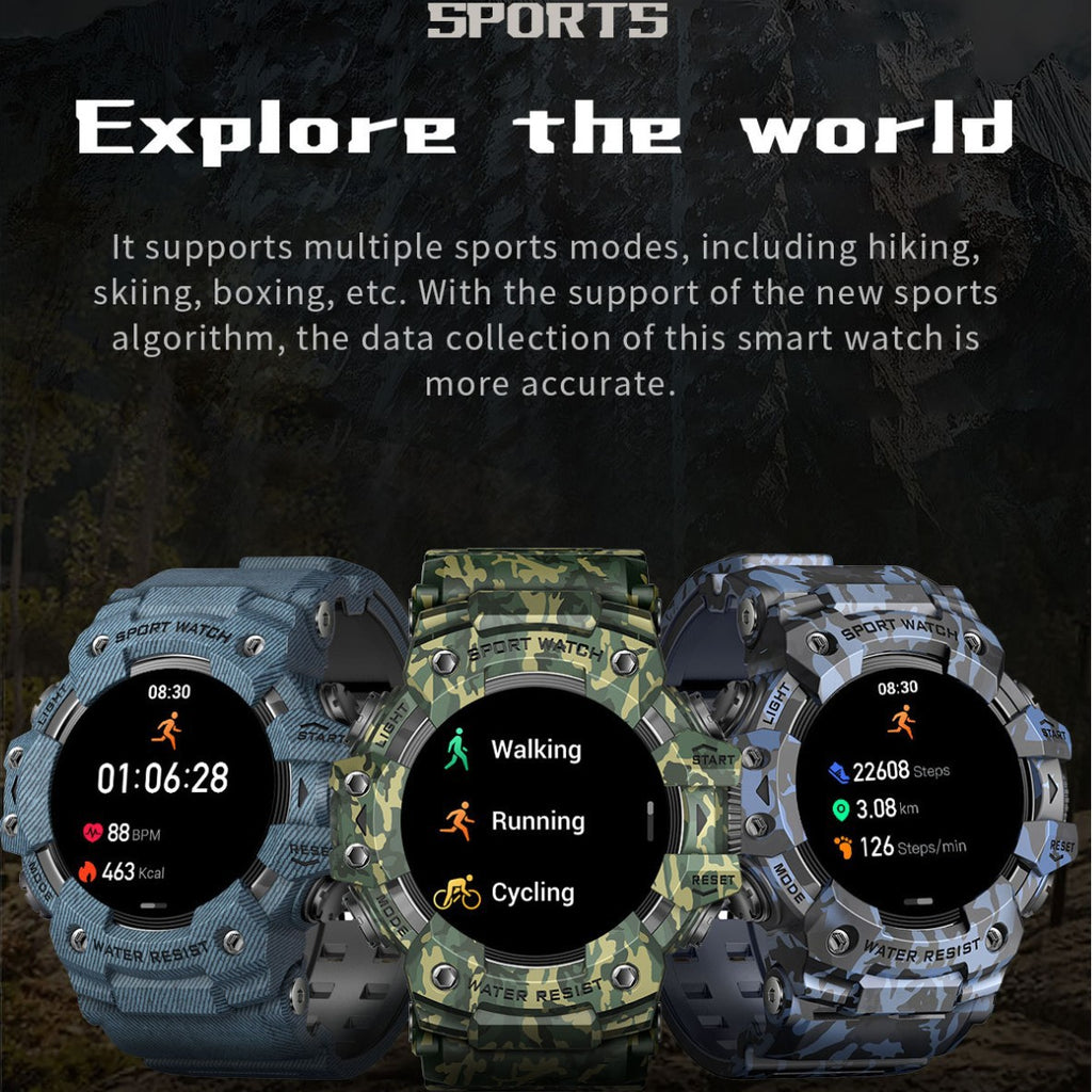 Outdoor Sport Smart Watch Bluetooth appel