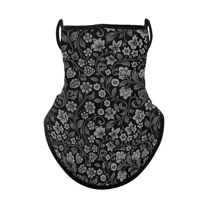 Moto Riding Masque visage protecteur solaire Casque d'oreille pour femmes