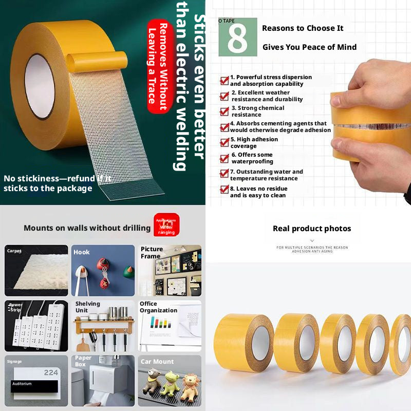 Double-sided duct tape [width 1cm * length 9m]