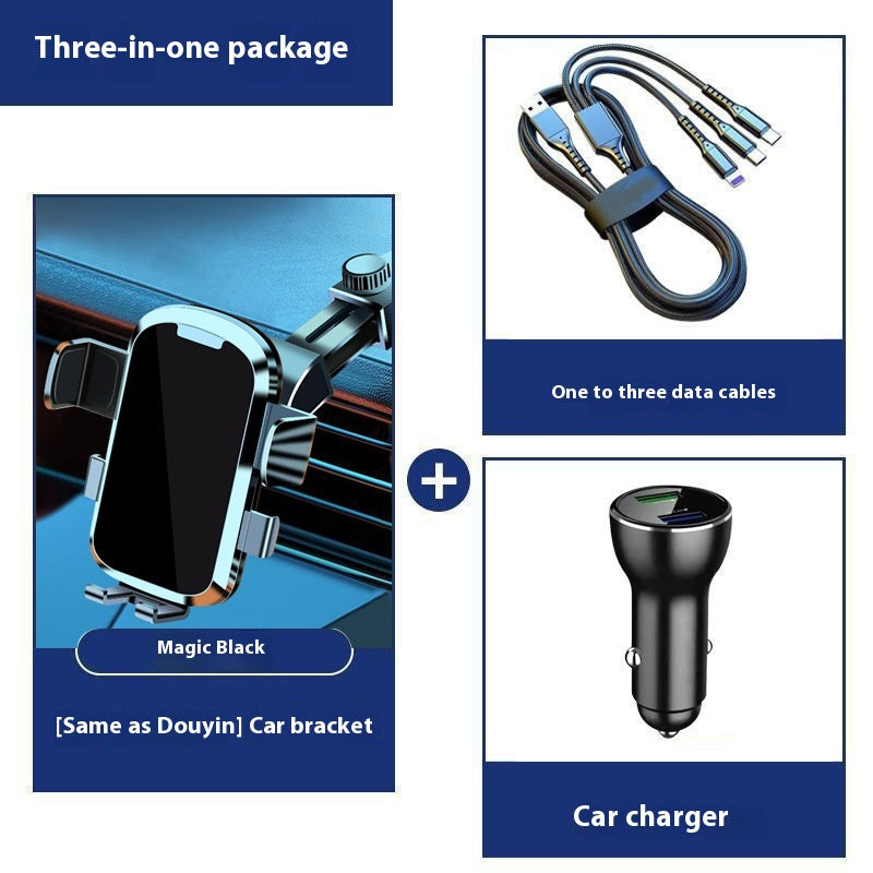 Support de téléphone de voiture à ventouse rétractable
