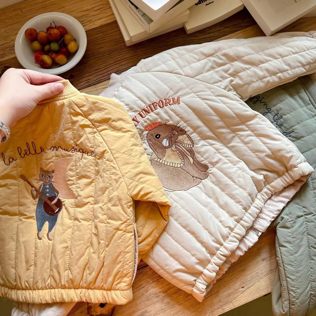 Cotton enfant en automne et en hiver