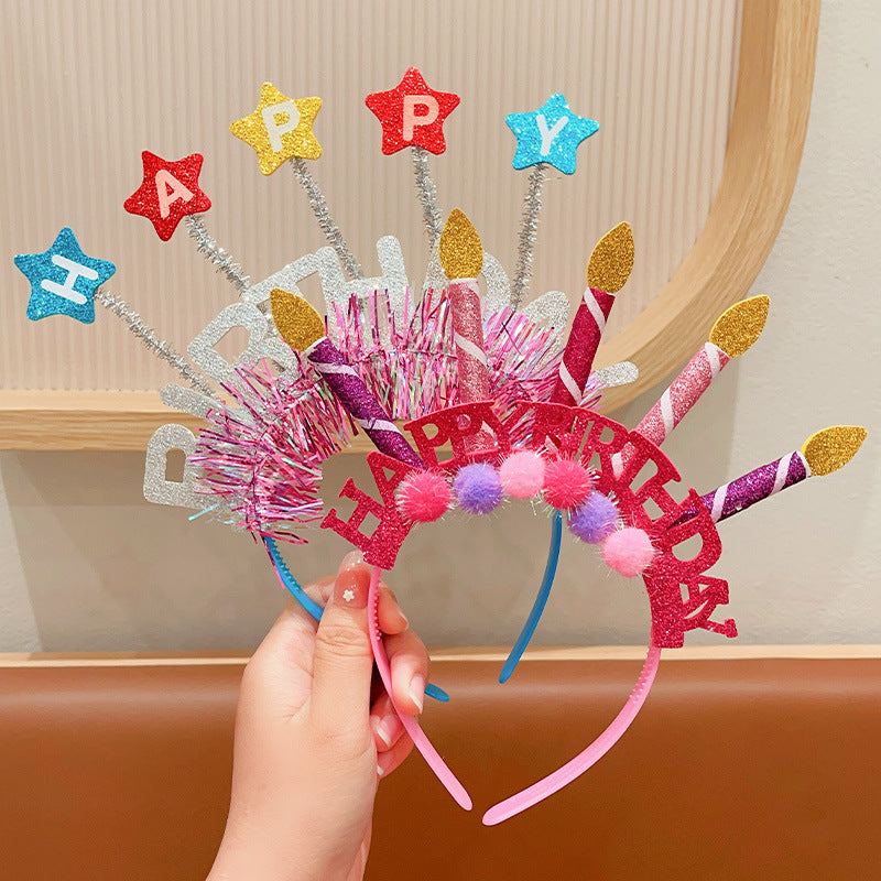 Ceinture mignon pour enfants Princesse Anniversaire Photo Décoration Accessoires