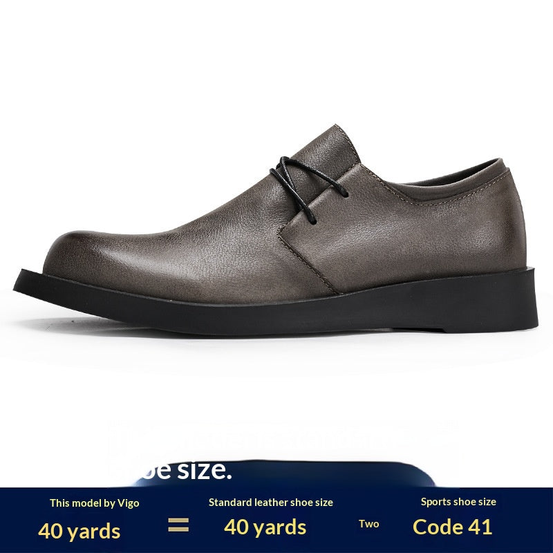 Hommes Respirant Chaussures Casual en cuir
