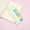 Note translucide autocollant-vert-pet-1