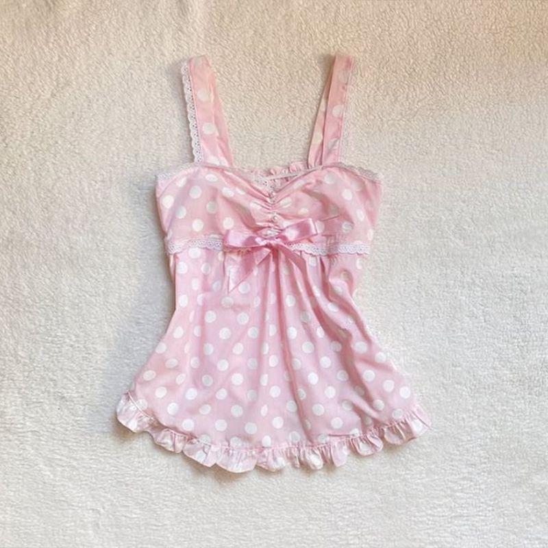 Trendy Sexy et Sassy Plaid Dentelle Camisoleversatile et facile à Style