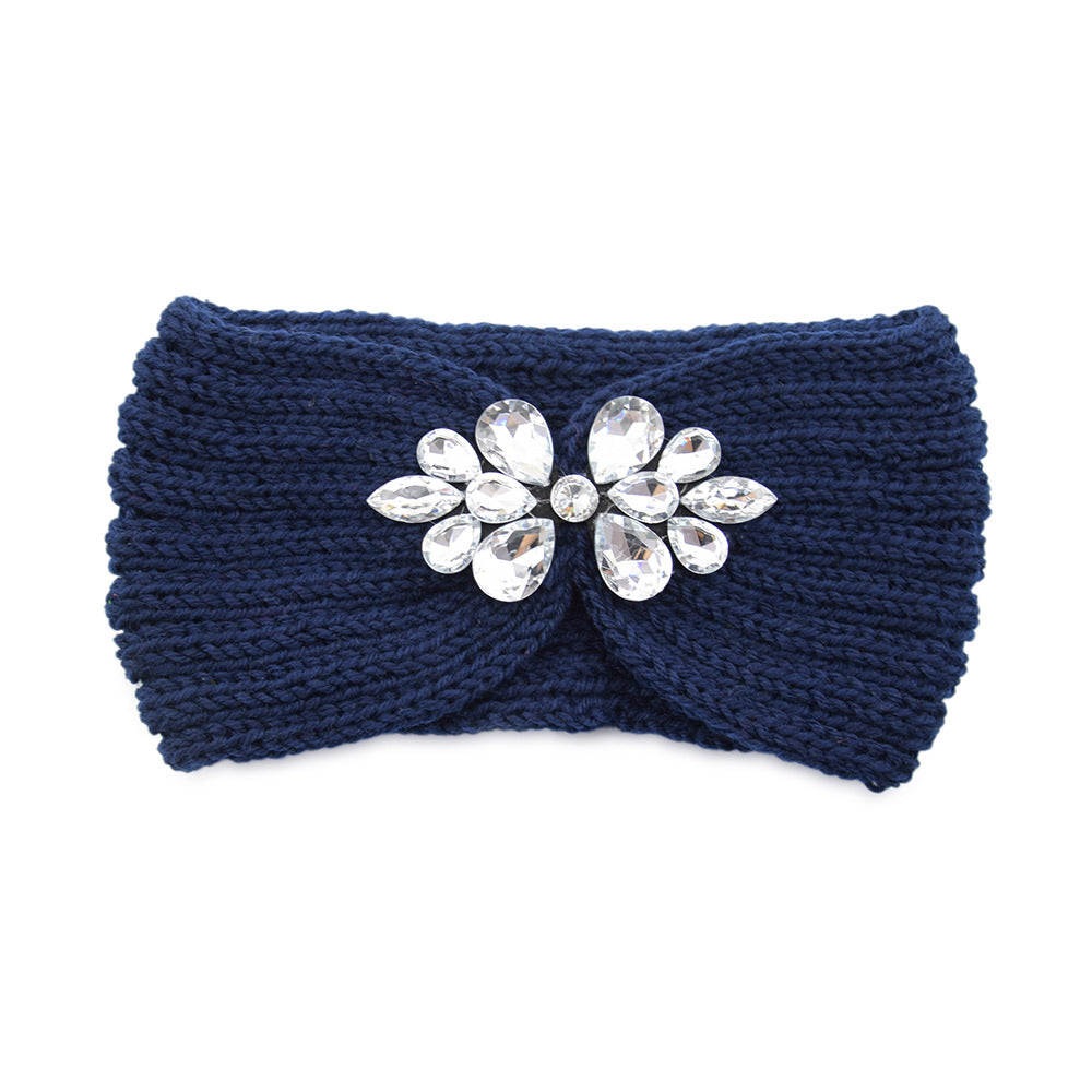 Exercice de lavage du visage Yoga Bandeau de laine chaude