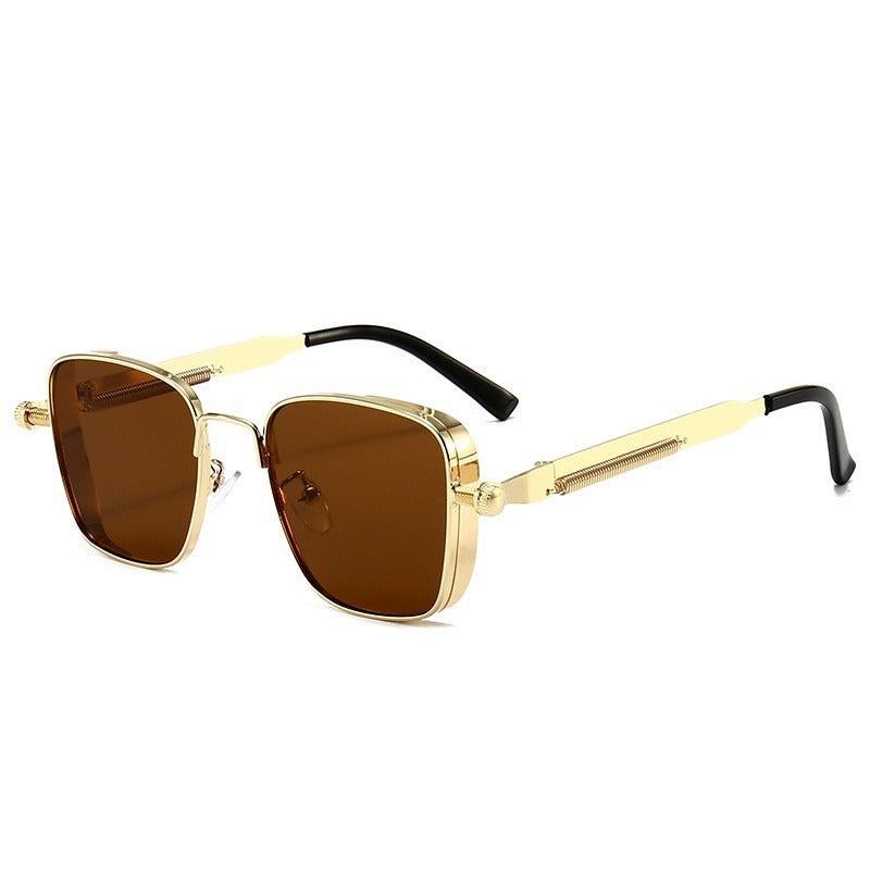 Lunettes de soleil carrées de style vintage avec une touche personnalisée