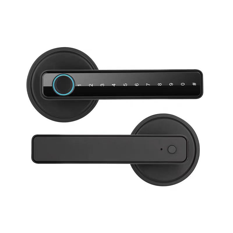 Serrure de porte à empreinte digitale connectée Bluetooth pour utilisation intérieure