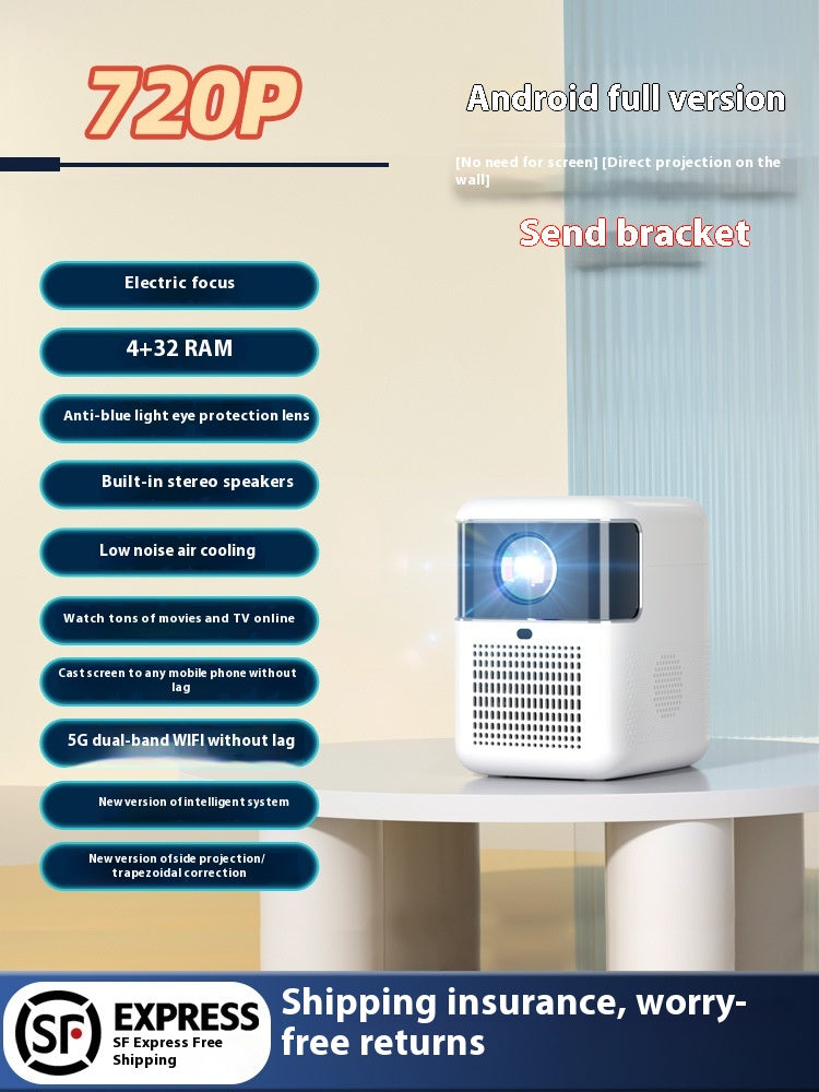 Smart Bedroom Focusing Wall Automatique Projecteur ultra-haut