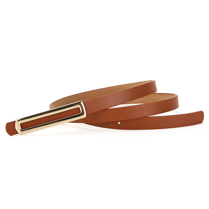 Ceinture simple couleur de bonbons sauvage