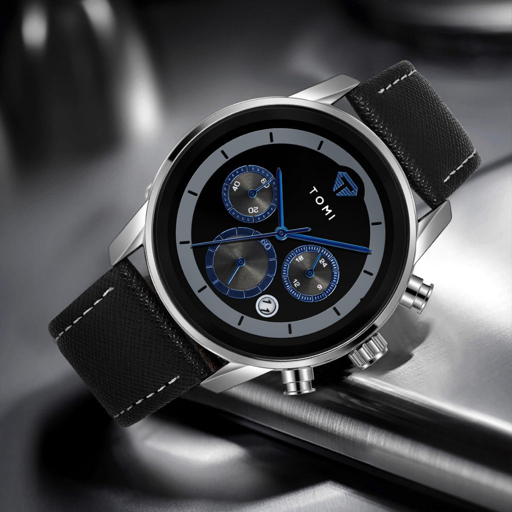 Ensemble de Cadeaux Montres Quartz Affaires Hommes