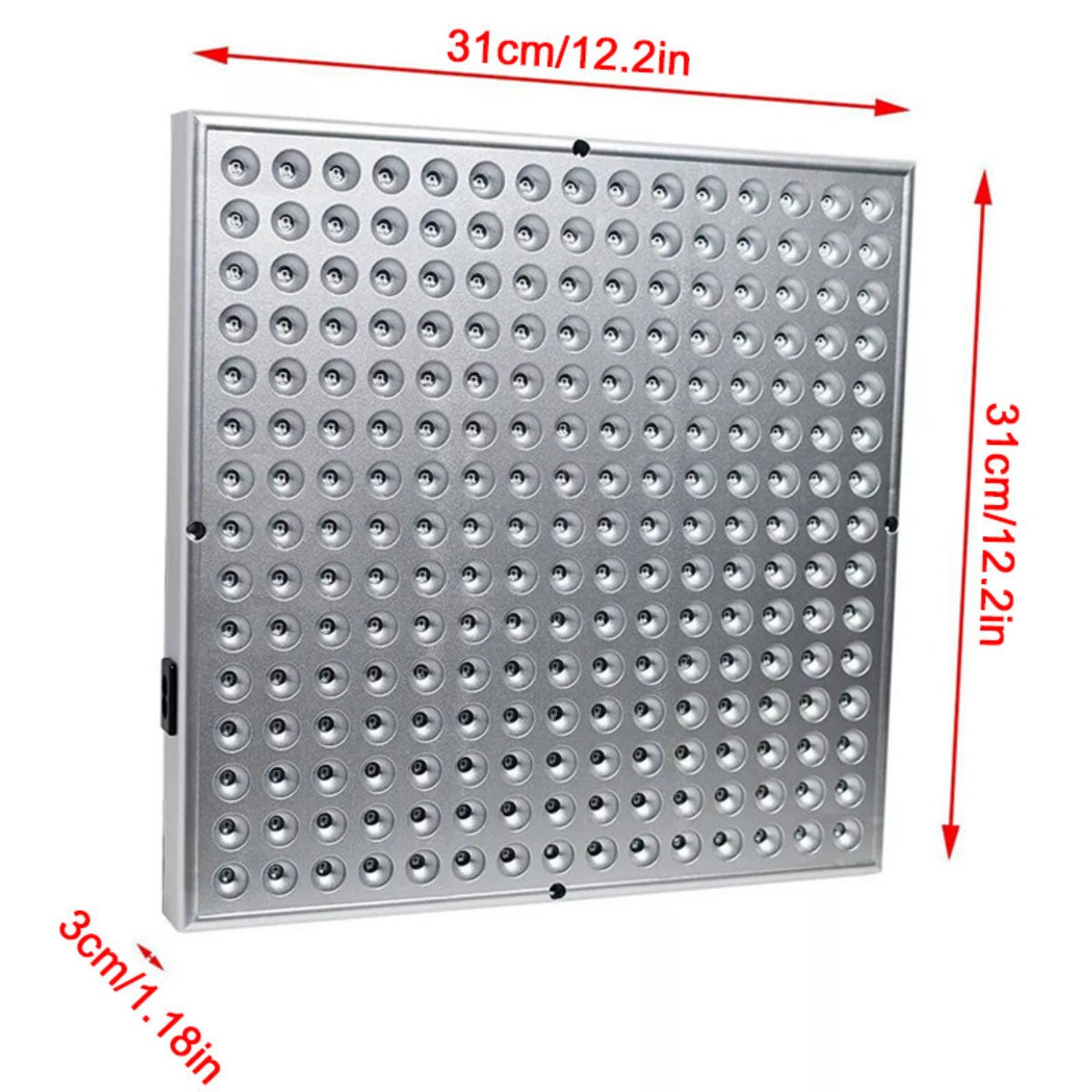 Panneau de thérapie anti-vieillissement 660nm proche infrarouge 850nm corps complet 225Lumière LED rouge