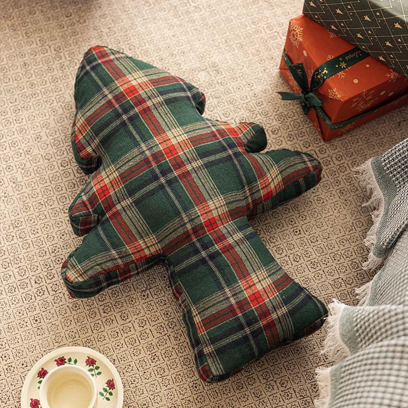 Oreiller rétro de l'arbre de Noël Canapé Coussin