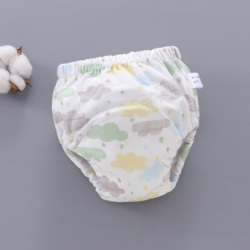 Pantalons d'entraînement pour bébés Lavable 6 couches Couverture de couche Gauze Apprentissage