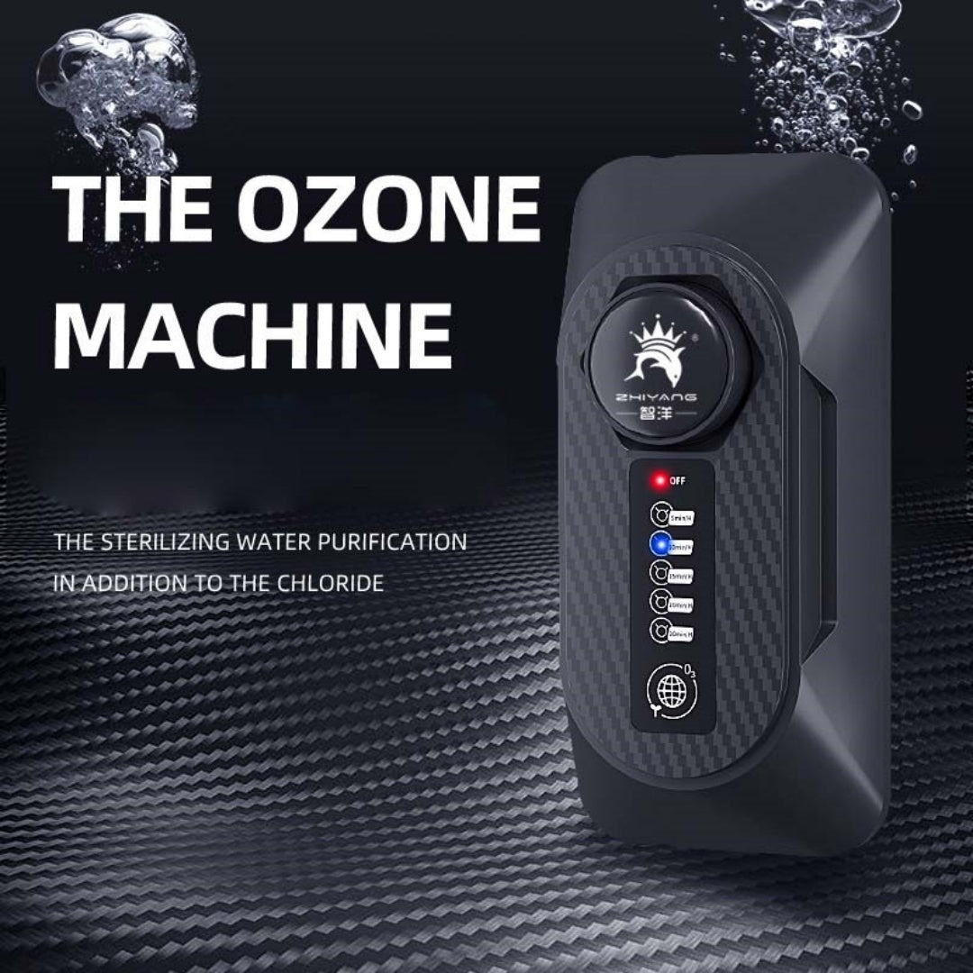 Réservoir de poisson Ozone Machine Fish Pond Générateur d'ozone Dispositif de stérilisation pour aquariums O3