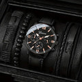 Montre Quartz ceinture avec bracelet tissé