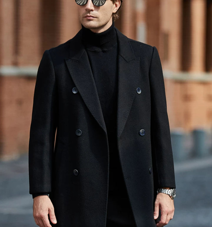 Pure Laine Double face Homme Laine Surpoil