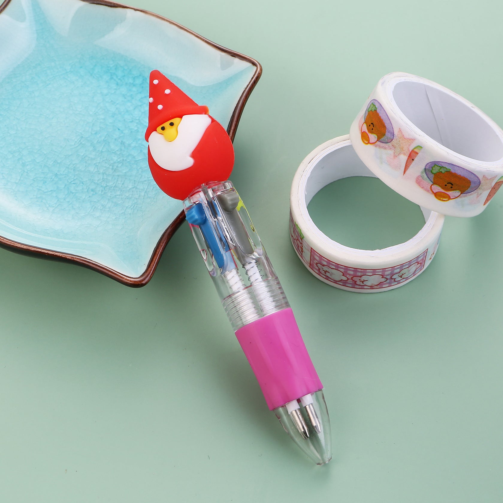 Stylo à bille de couleur Mini de Noël