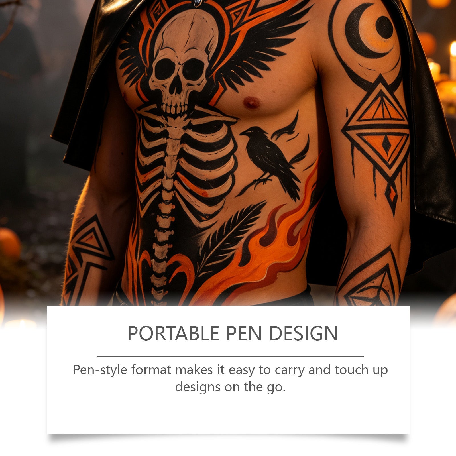 Stylo de peinture du corps