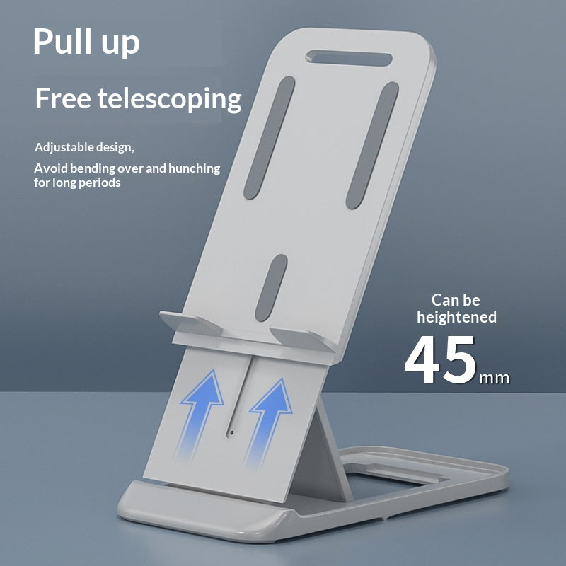 Universal réglable télescopique portable pliable Creative Phone Stand pour bureau Et onglet