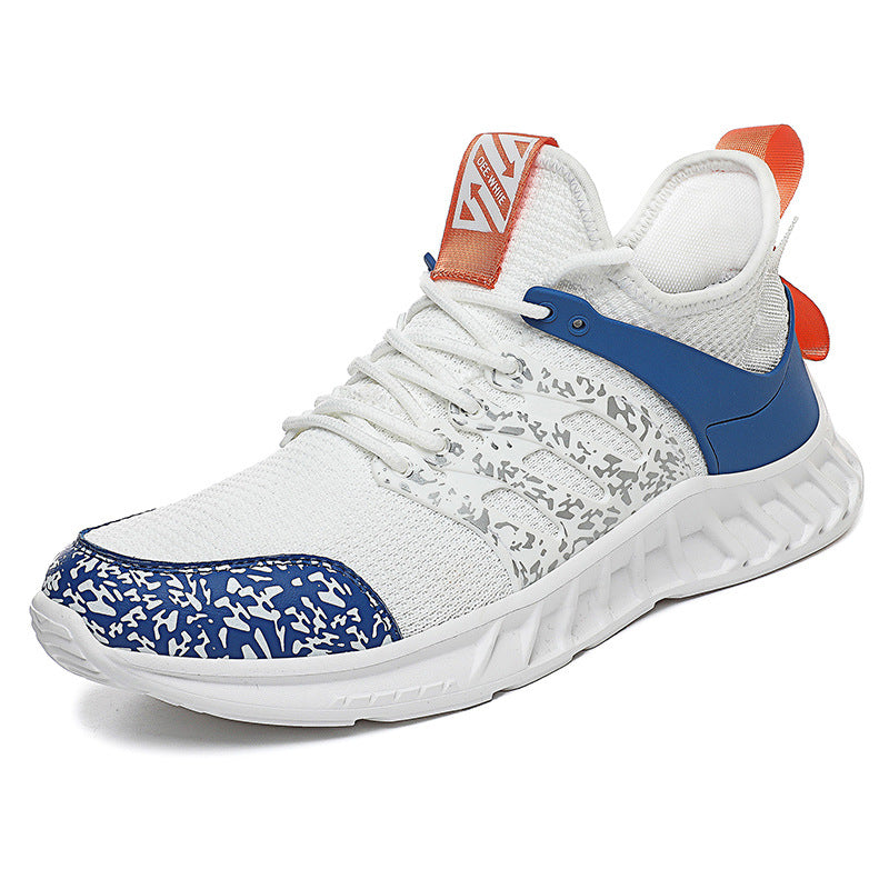 Flying Woven Mesh Sneakers Outdoor Lightweight Respirant Chaussures de course Casual