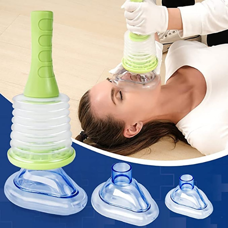 Capacité vitale Entraîneur de respiration Masque respiratoire de sauvetage d'urgence étouffant
