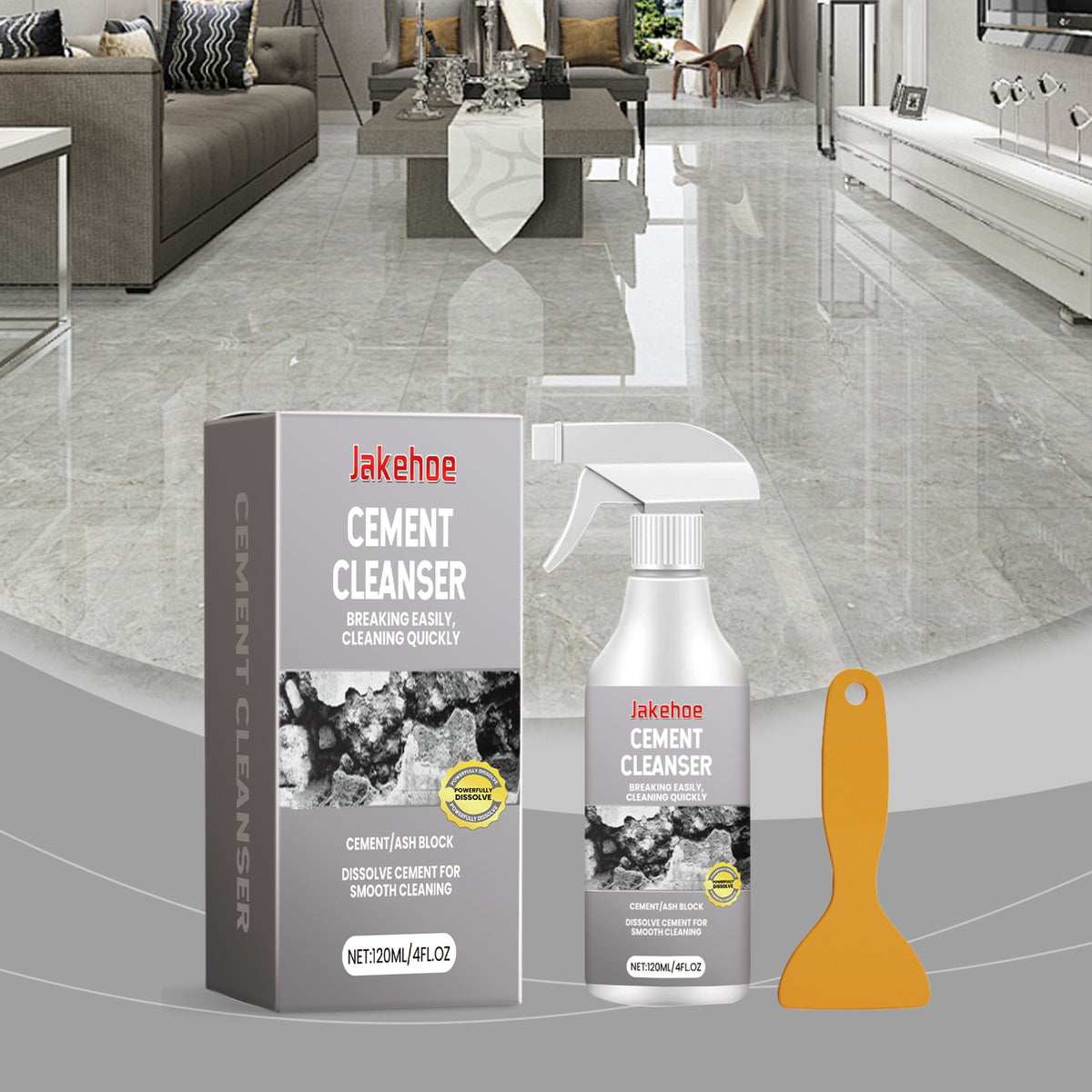 JAKEHOE Cement Kit de nettoyage des résidus