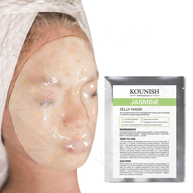 Poudre de masque de gelée hydrogel hydratant