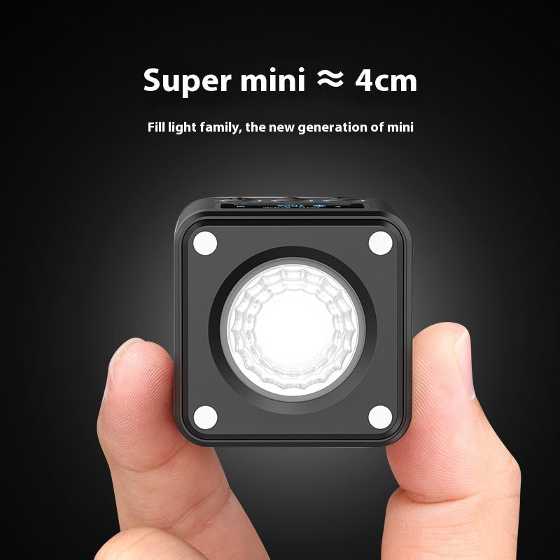 Full Color Mini Lithium Magnétique Caméra Lumière de remplissage