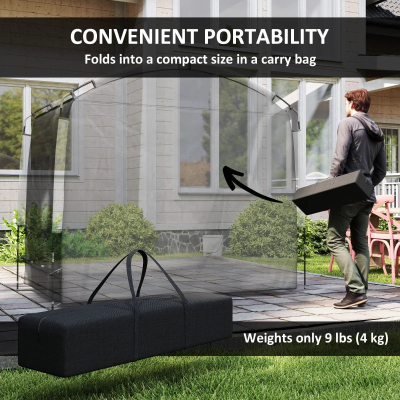 Bicycle storage tent