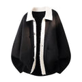 Fashionable autumn and winter cardigan for teenagers