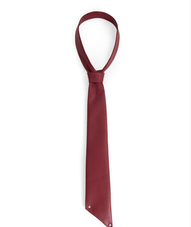 Style Design Leather Tie and Handmade High End Bow Tie