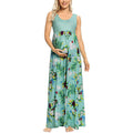 Robe de maternité à mailles rondes