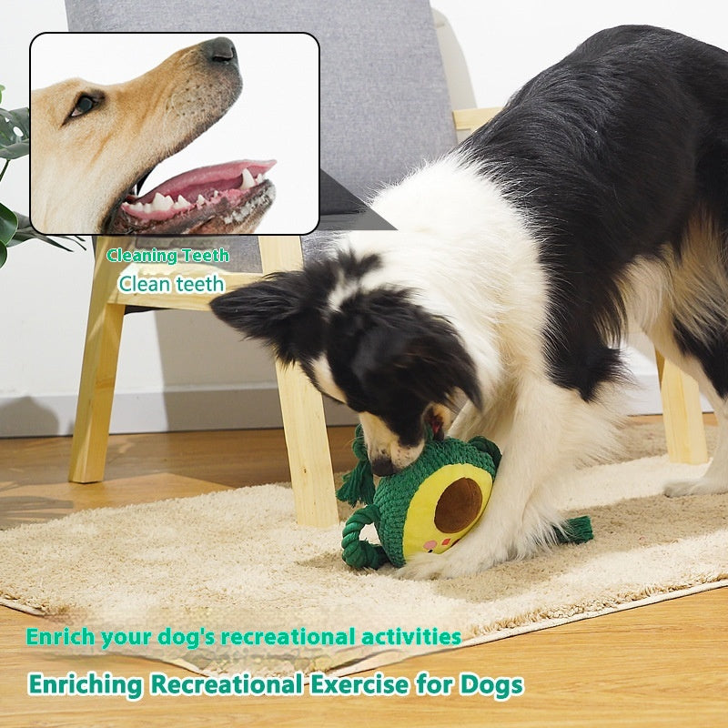 Son interactif résistant aux piqûres et aux hics soulageant Stuffy Big Dog