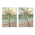 24x30 Ensemble de 2 Palm Tree Wall Art