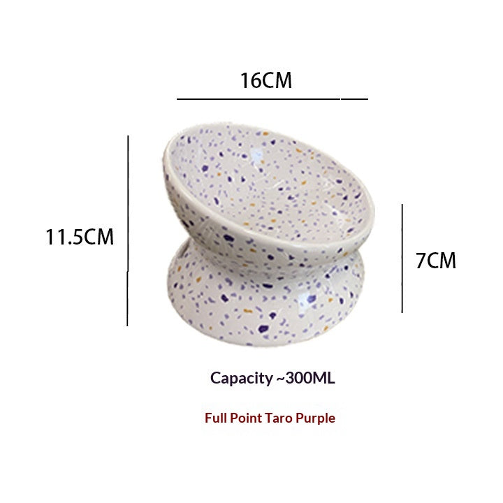 Céramique Chat Bowl Dog Food Dish