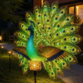 Produit Solar Peacock Garden Sculpture