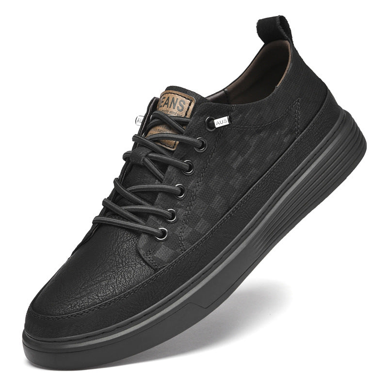 Chaussures de bureau plus grandes Chaussures en cuir casual pour hommes